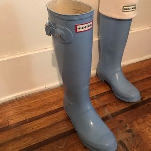 Hunter boots size 8